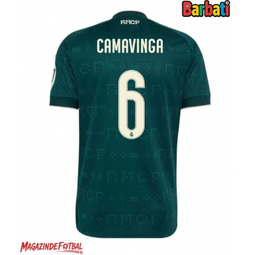 Real Madrid Eduardo Camavinga #6 Tricou Fotbal Replică 2026-27 Barbati Deplasare Real Madrid Eduardo Camavinga #6 Tricou Fotbal Replică 2026-27 Barbati Deplasare